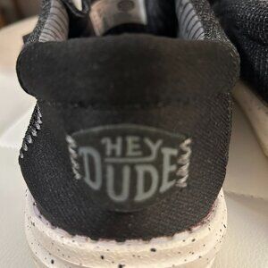 Hey Dude Wally Men's Charcoal Slip-On Shoes size 11